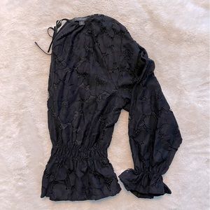 Black Lace Top